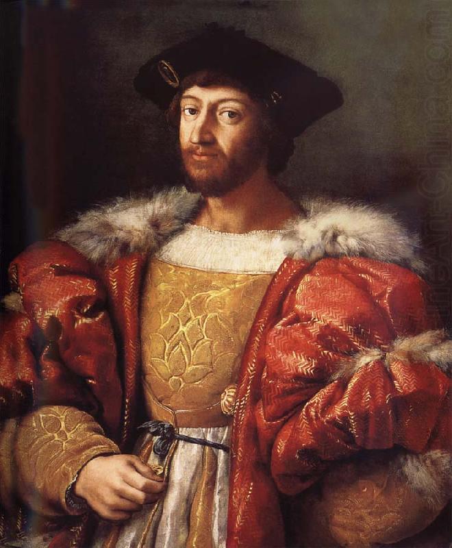 LEONARDO da Vinci Raffaello Sanzio named Raffael Portrat of Lorenzo de Medici china oil painting image